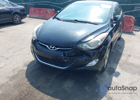 2013 Hyundai Elantra Gls из США, поврежденный, VIN KMHDH4AE1DU493502